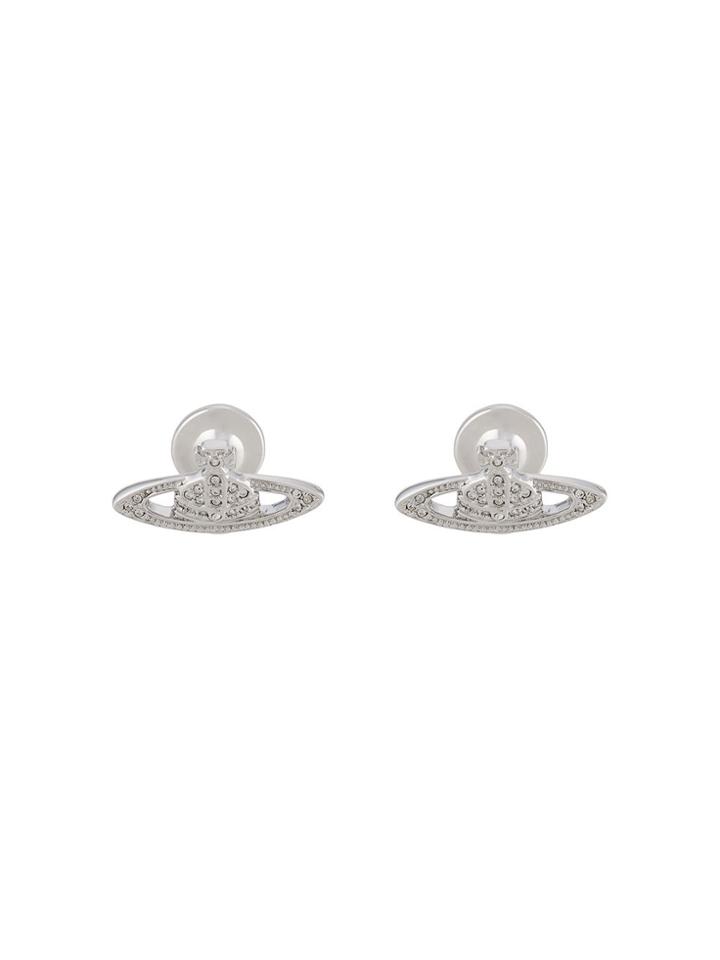 Vivienne Westwood Mini Bas Relief Cufflinks - Silver