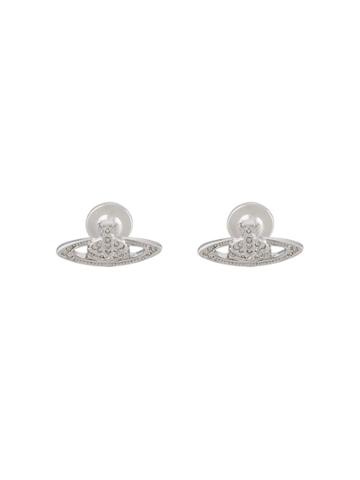 Vivienne Westwood Mini Bas Relief Cufflinks - Silver