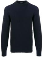 Boss Hugo Boss Jacquard Jumper - Blue