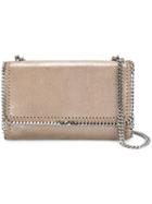 Stella Mccartney Falabella Crossbody Bag, Women's, Nude/neutrals, Polyester/viscose/metal