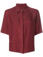 Hermès Vintage Shortsleeved Shirt - Red