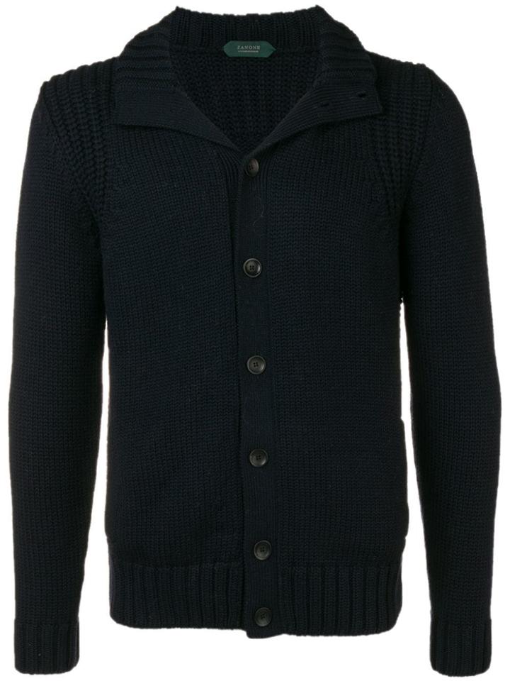 Zanone Zanone 811943zj244 Z1375 Blu Scuro Natural (vegetable)->cotton