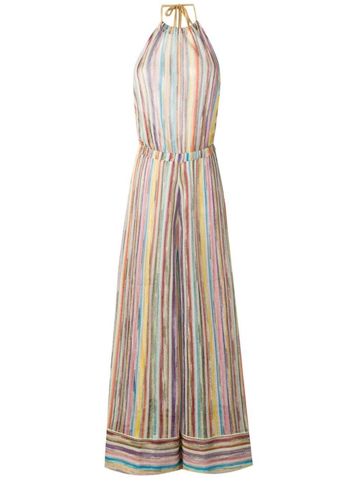 Missoni Mare Patterned Jumpsuit - Neutrals