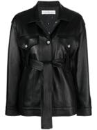 Golden Goose Deluxe Brand Belted Jacket - Black