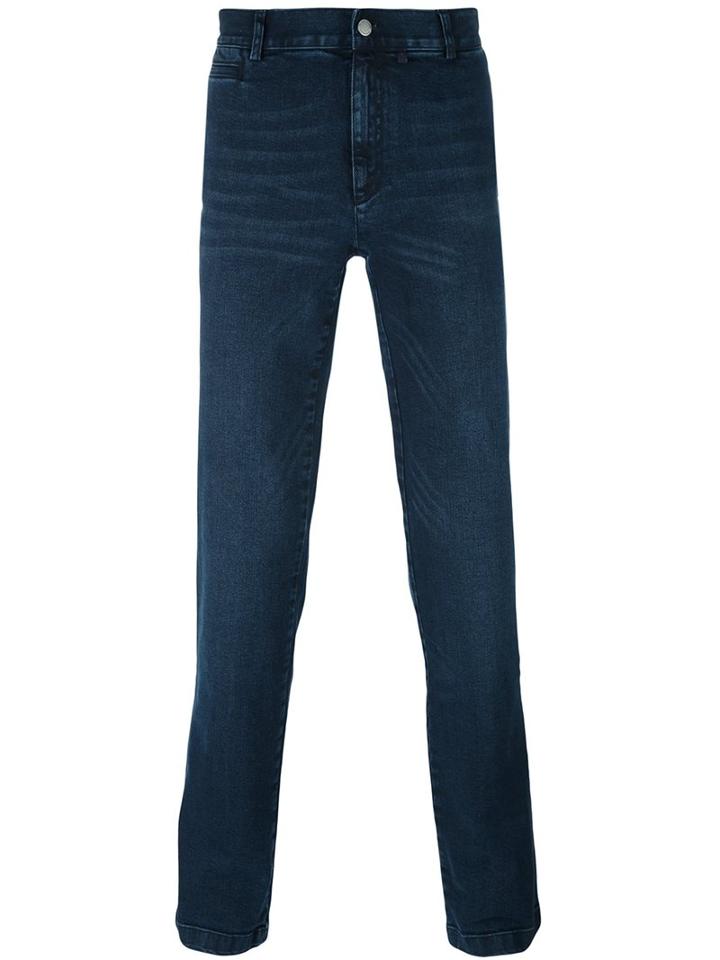 Paul & Shark Straight Jeans, Men's, Size: 48, Blue, Cotton/spandex/elastane