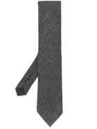 Tom Ford Embroidered Plaid Tie - Green