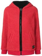 Calvin Klein Jeans Reversible Zipped-up Hoodie - Red