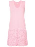 Delpozo Knitted Dress - Pink