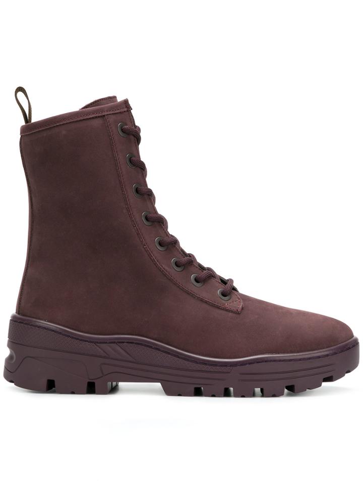 Yeezy Season 6 Combat Boots - Pink & Purple