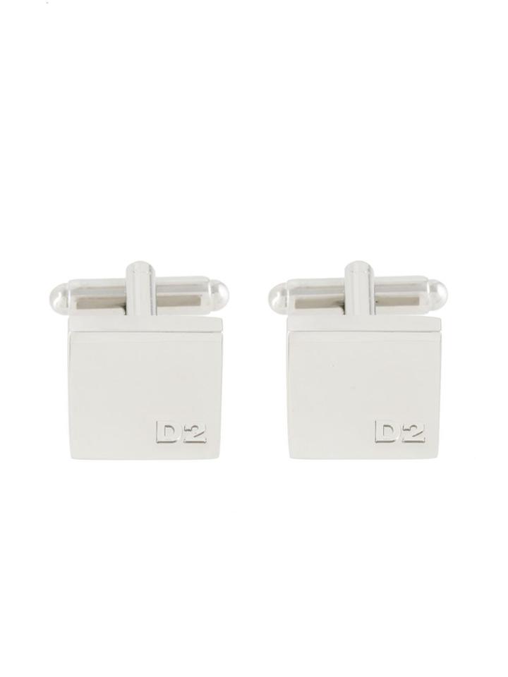 Dsquared2 Square Cufflinks - Metallic