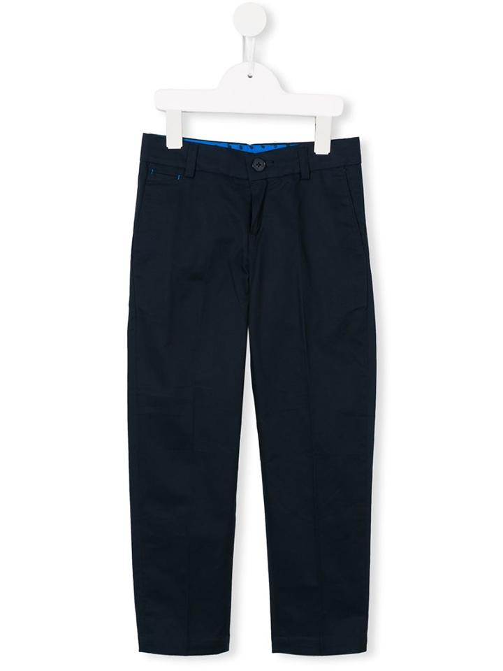 Boss Kids Tailored Trousers, Boy's, Size: 12 Yrs, Blue