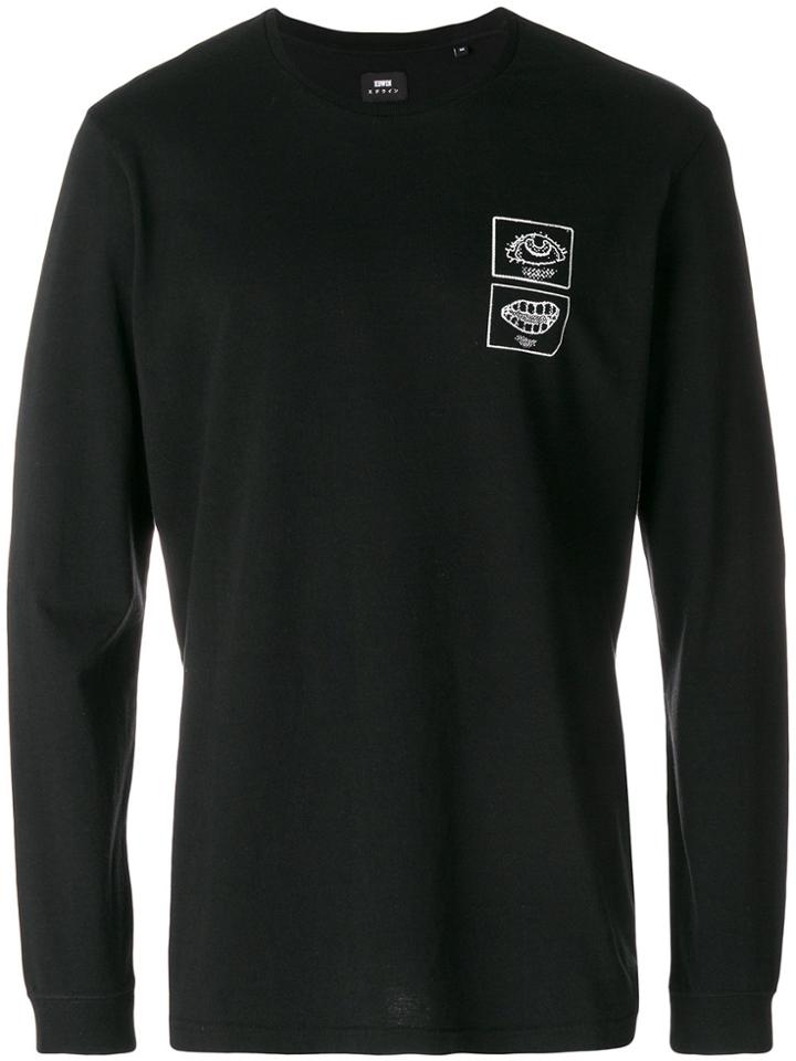 Edwin Logo Patch Sweatshirt - Black