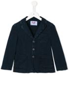 Il Gufo - Three Button Blazer - Kids - Cotton/polyamide/spandex/elastane - 4 Yrs, Blue