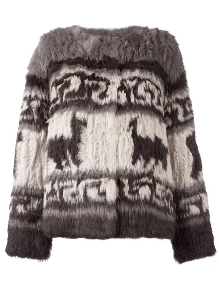 P.a.r.o.s.h. Peruvian Print Jacket