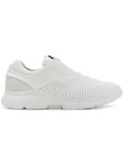 Z Zegna Perforated Slip-on Sneakers - White
