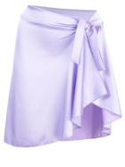 Fantabody Wrap Mini Skirt - Purple