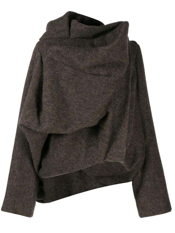 Rick Owens Oversized Sculpted Jacket - Neutrals