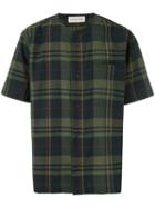 Universal Works - Check Pattern T-shirt - Men - Cotton - S, Green, Cotton