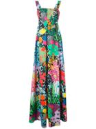 Emanuel Ungaro Printed Gown - Black