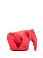 Loewe Elephant Crossbody Bag - Red