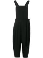 Comme Des Garçons Comme Des Garçons Pinafore Culotte Jumpsuit - Black