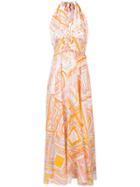 Emilio Pucci Printed Dress - Yellow