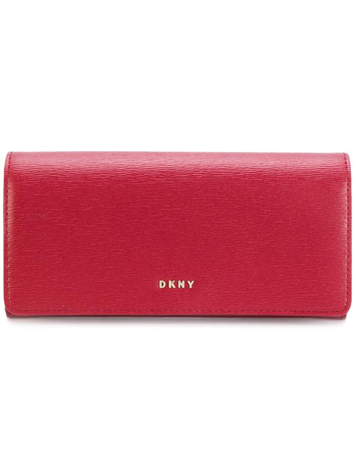 Donna Karan Continental Wallet - Red