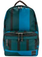 Marni Marni X Porter Striped Backpack - Green