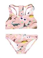 Stella Mccartney Kids Printed Bikini, Girl's, Size: 6 Yrs, Pink/purple
