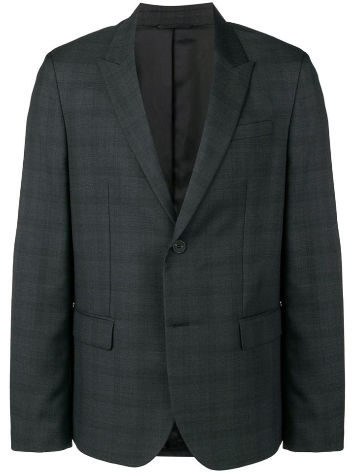Joseph Freddy Check Suiting Jacket - Black