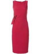 P.a.r.o.s.h. Fitted Dress - Pink & Purple
