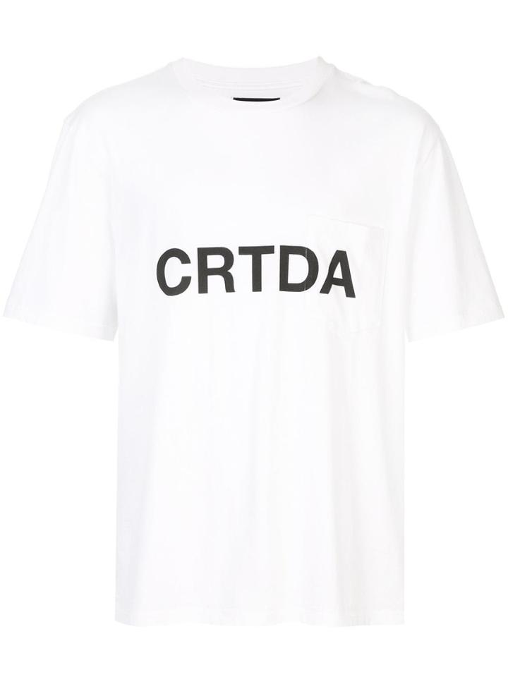 Christian Dada Chest Pocket Printed T-shirt - White