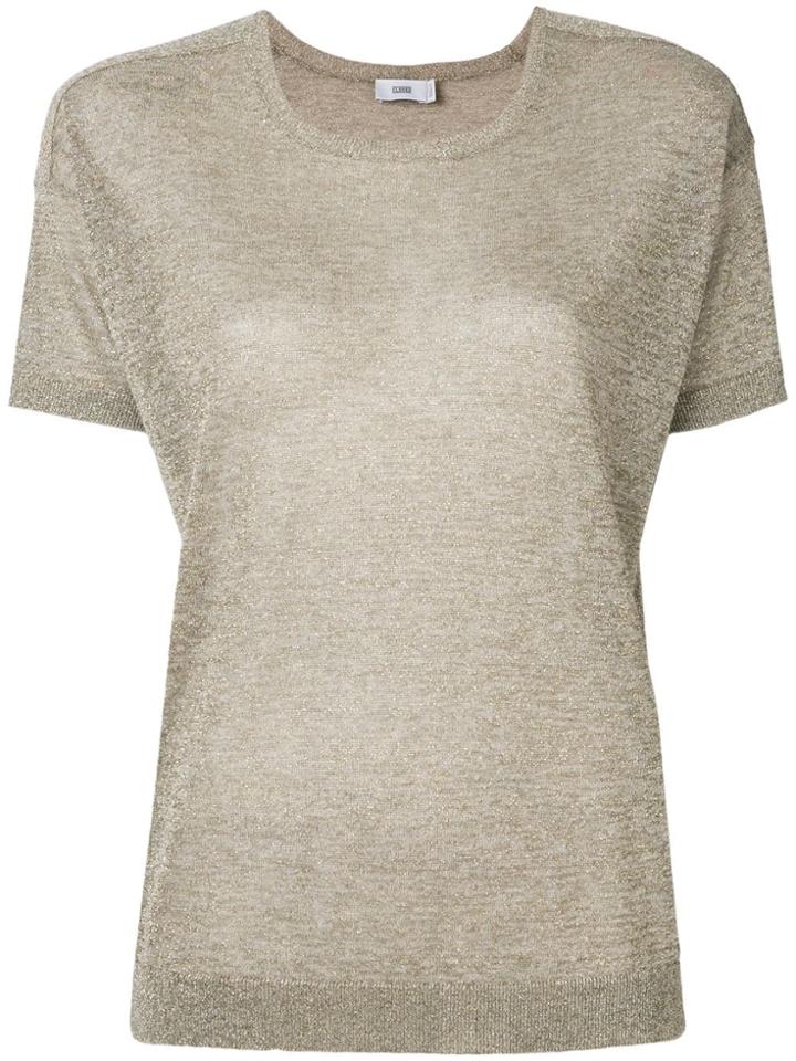 Closed Glitter T-shirt - Neutrals