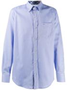 Paul & Shark Long Sleeved Cotton Shirt - Blue