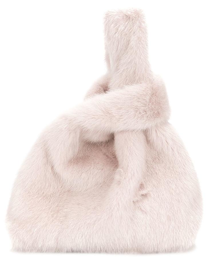 Simonetta Ravizza Slouchy Tote Bag - Pink & Purple