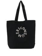 Camper Lab X Bernhard Willhelm Embroidered Tote Bag - Black