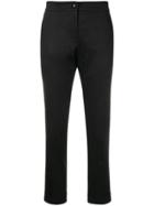 Etro Cropped And Tailored Trousers - Black