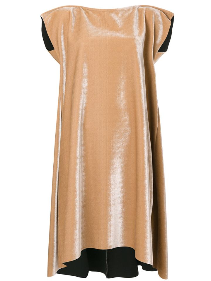 Mm6 Maison Margiela Loose Fit Dress - Nude & Neutrals