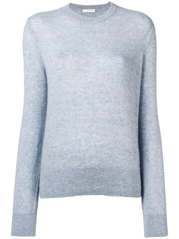The Row Crew Neck Sweater - Blue