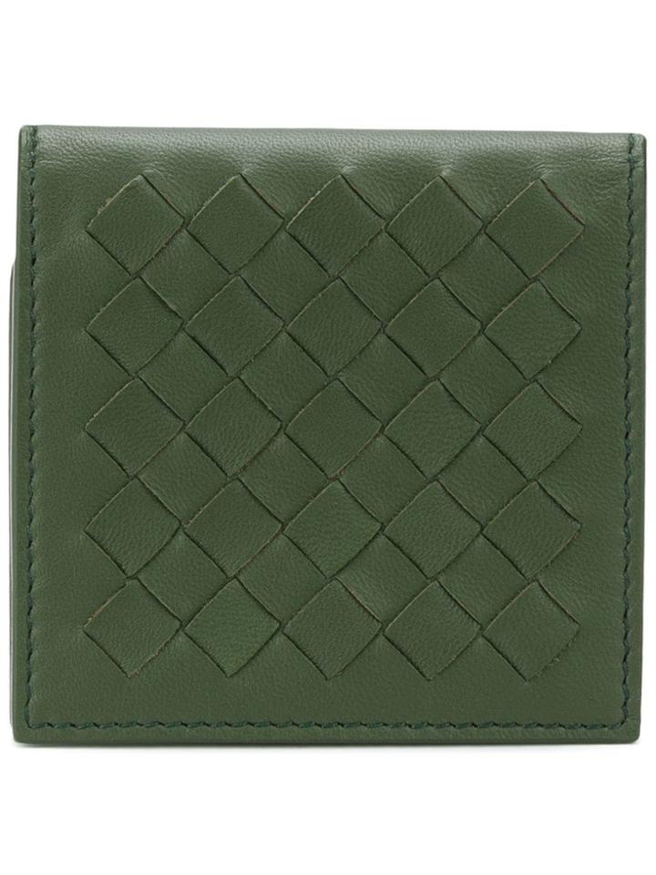 Bottega Veneta Intrecciato Coin Purse - Green