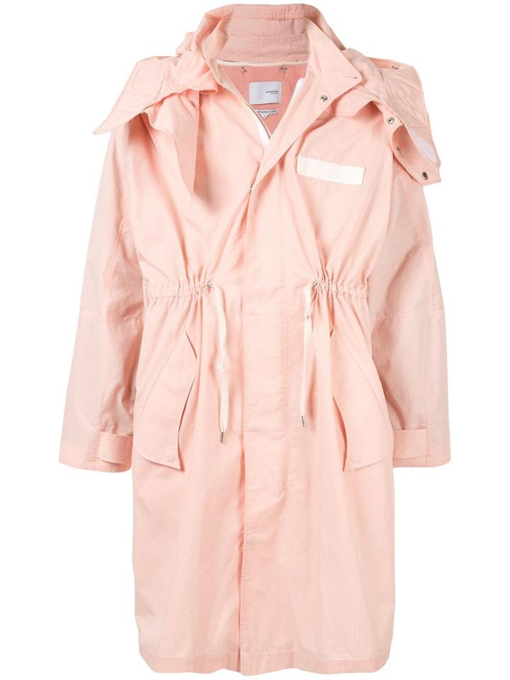 Yoshiokubo Hooded Rain Coat - Pink