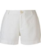 Uma Raquel Davidowicz Boto Shorts, Women's, Size: 44, White, Linen/flax/spandex/elastane/viscose