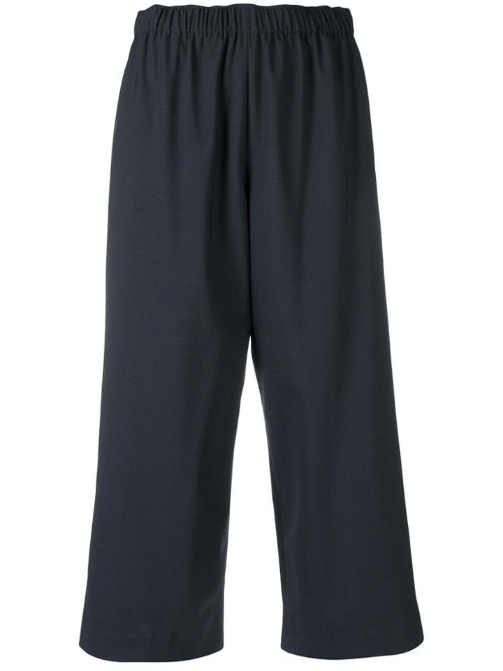6397 Classic Cropped Trousers - Blue
