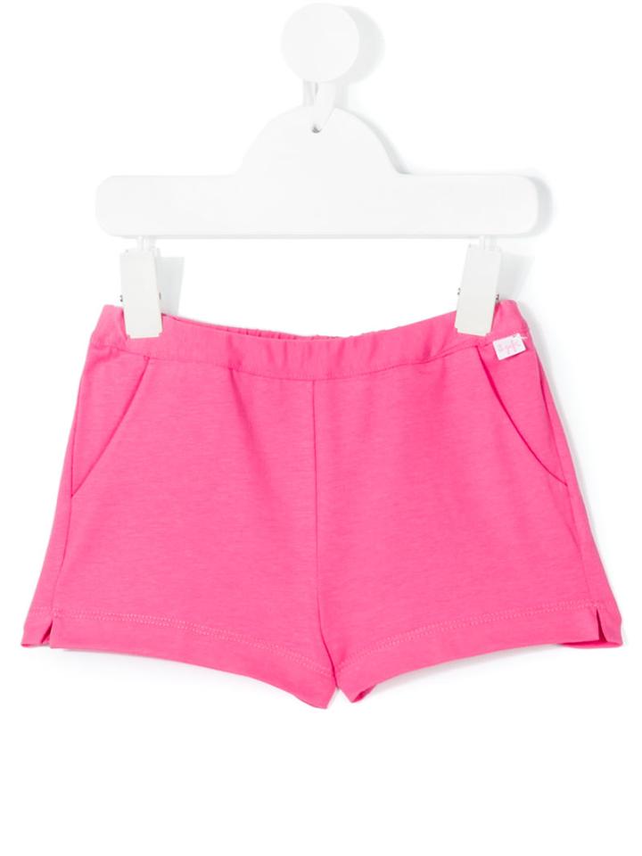 Il Gufo - Track Shorts - Kids - Cotton/spandex/elastane - 5 Yrs, Pink/purple
