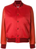 Givenchy Fitted Bomber Jacket - Red
