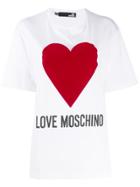 Love Moschino Oversized Logo T-shirt - White