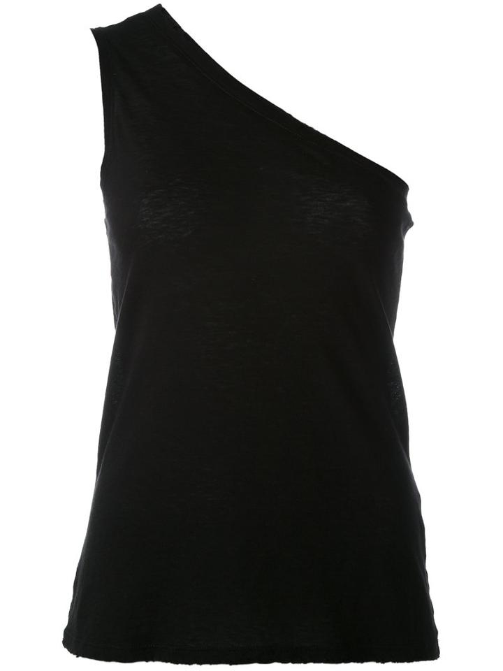Rta - 'adele' Top - Women - Cotton/cashmere - S, Black, Cotton/cashmere
