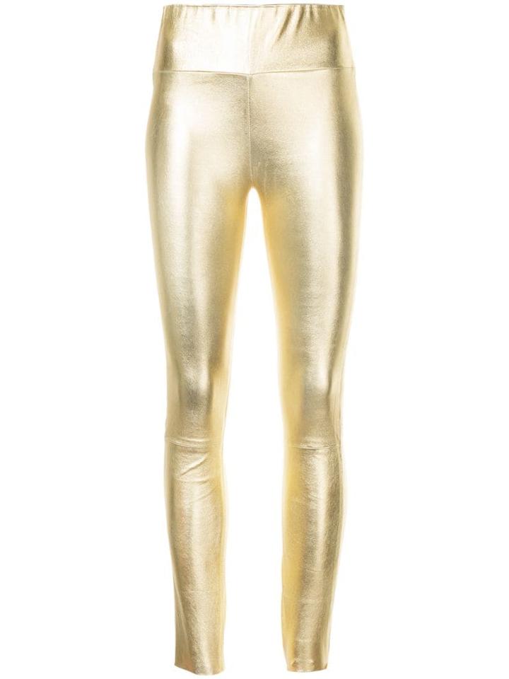 Sprwmn Skinny Trousers - Gold
