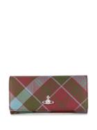 Vivienne Westwood Plaid Print Wallet - Red
