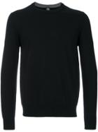 Eleventy Crew-neck Jumper - Black